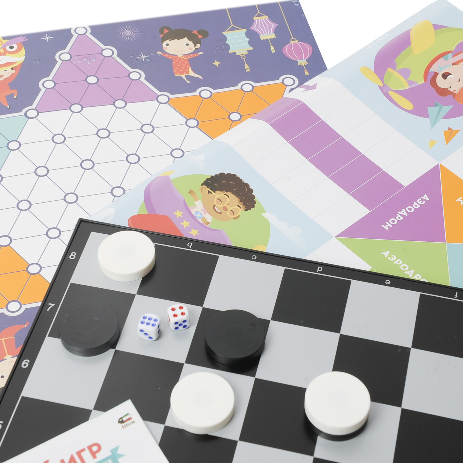 Настольная игра Attivio 6в1 - фото 6