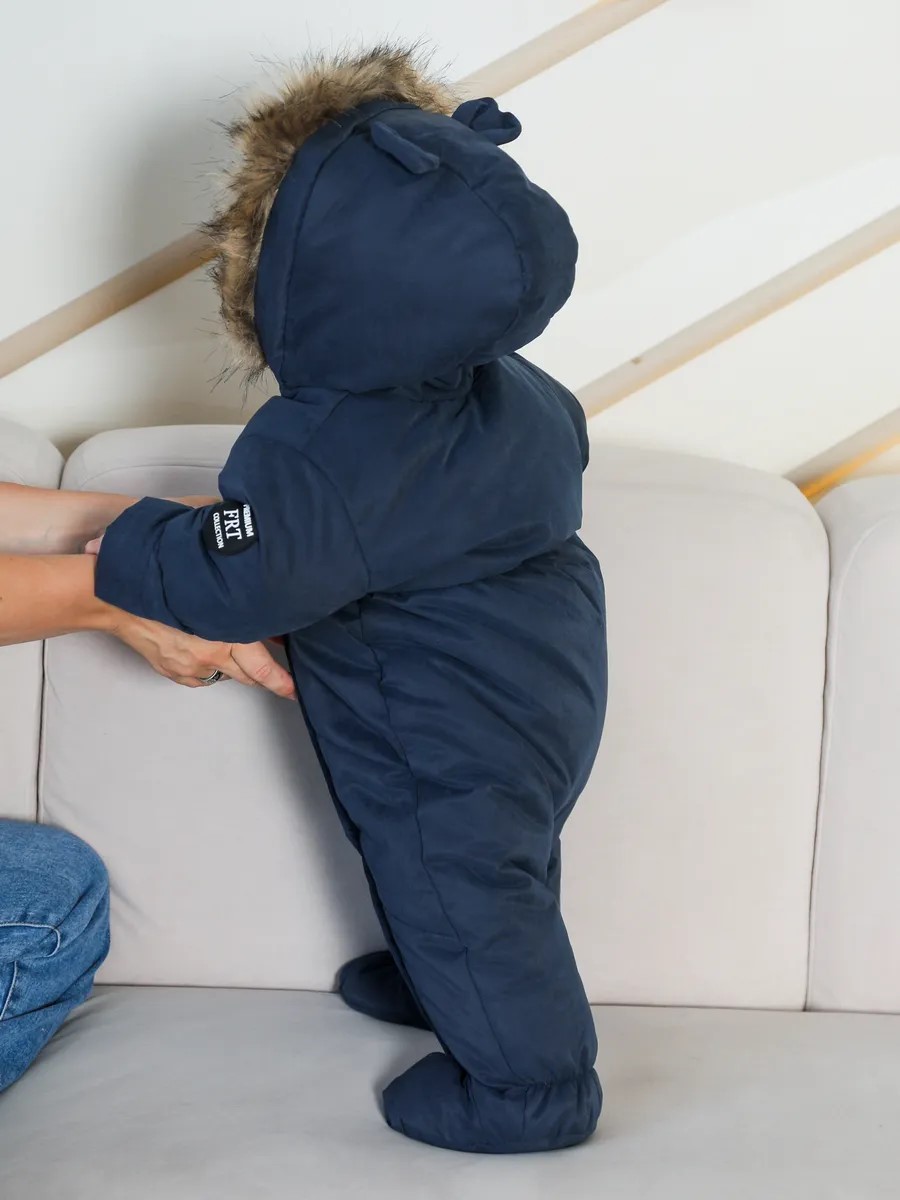 Комбинезон Fortuna premium КомбезЗимаЗимаТемноСиний - фото 8