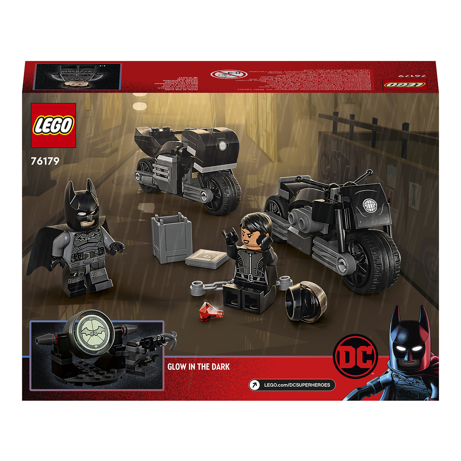 Конструктор LEGO Marvel Super Heroes Бэтмен и Селина Кайл 149 дет. - фото 3