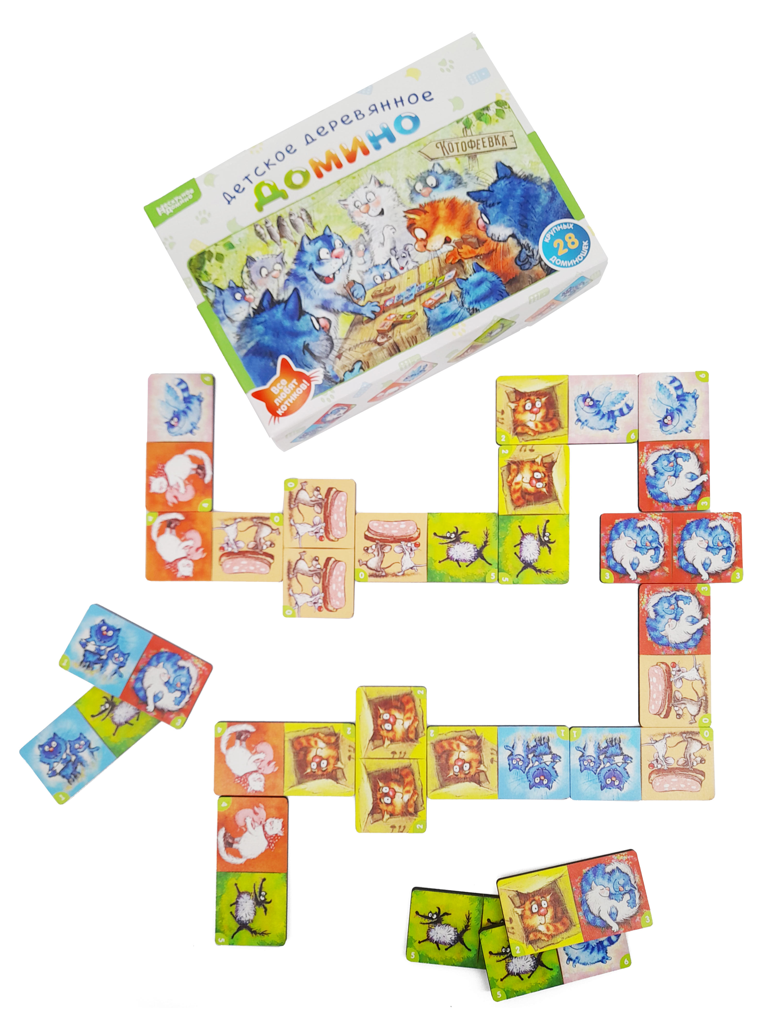 Настольная игра Нескучные игры Домино - фото 12