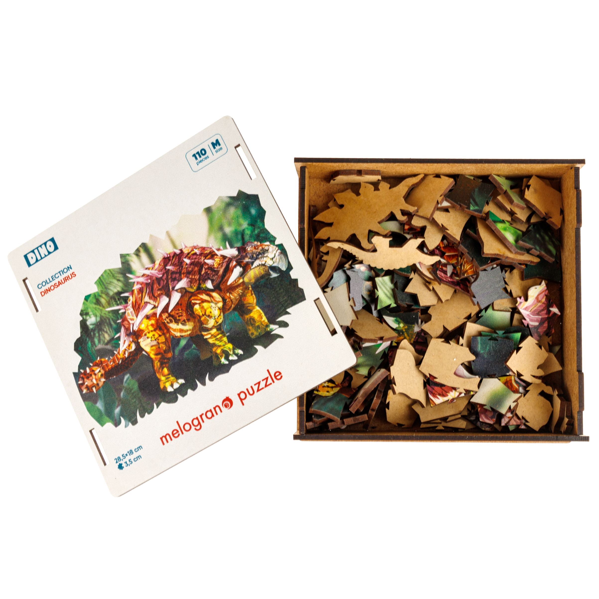 Пазл Melograno puzzle деревянный - фото 2