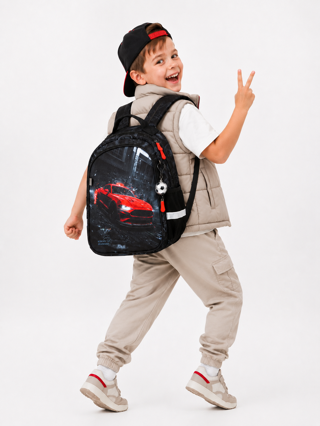 Рюкзак School Standard школьный для мальчика 8в1 - фото 2