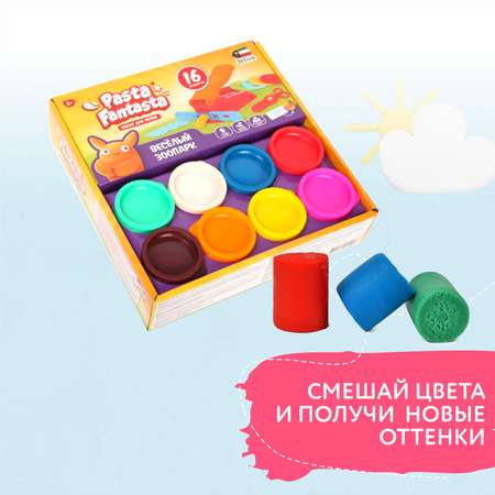 Пластилин Attivio Веселый зоопарк