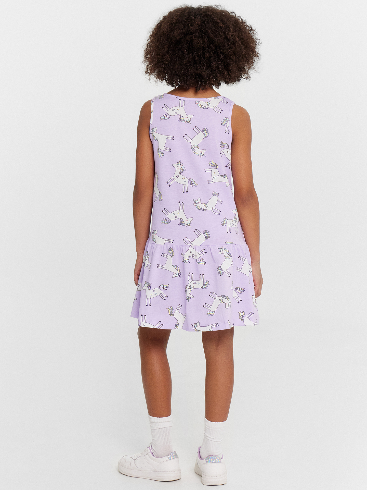 Платье Mark Formelle (Марк Формэль) 157820/единороги на сиреневом - фото 3