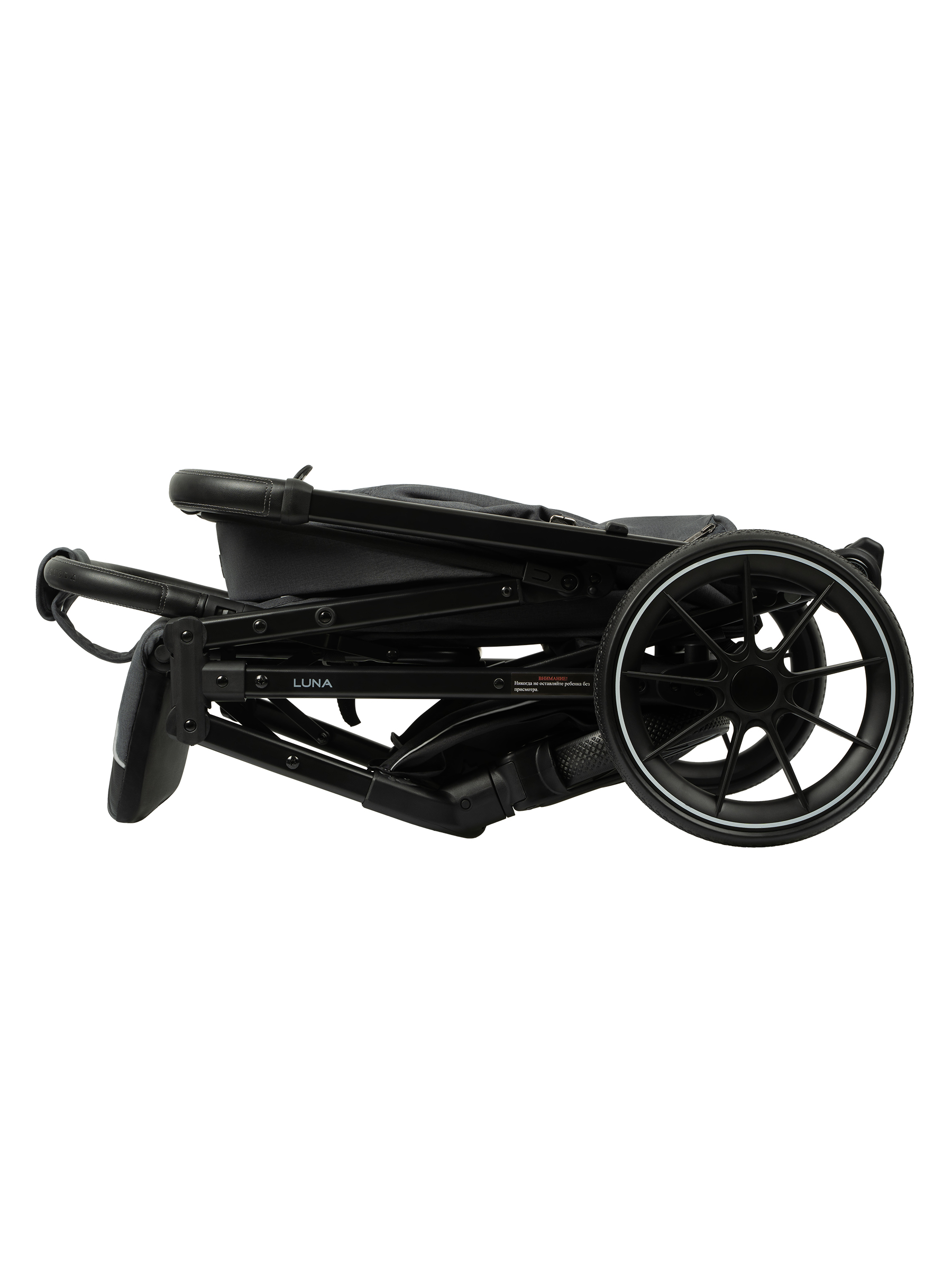 Коляска прогулочная JOVOLA LUNA серый - фото 22