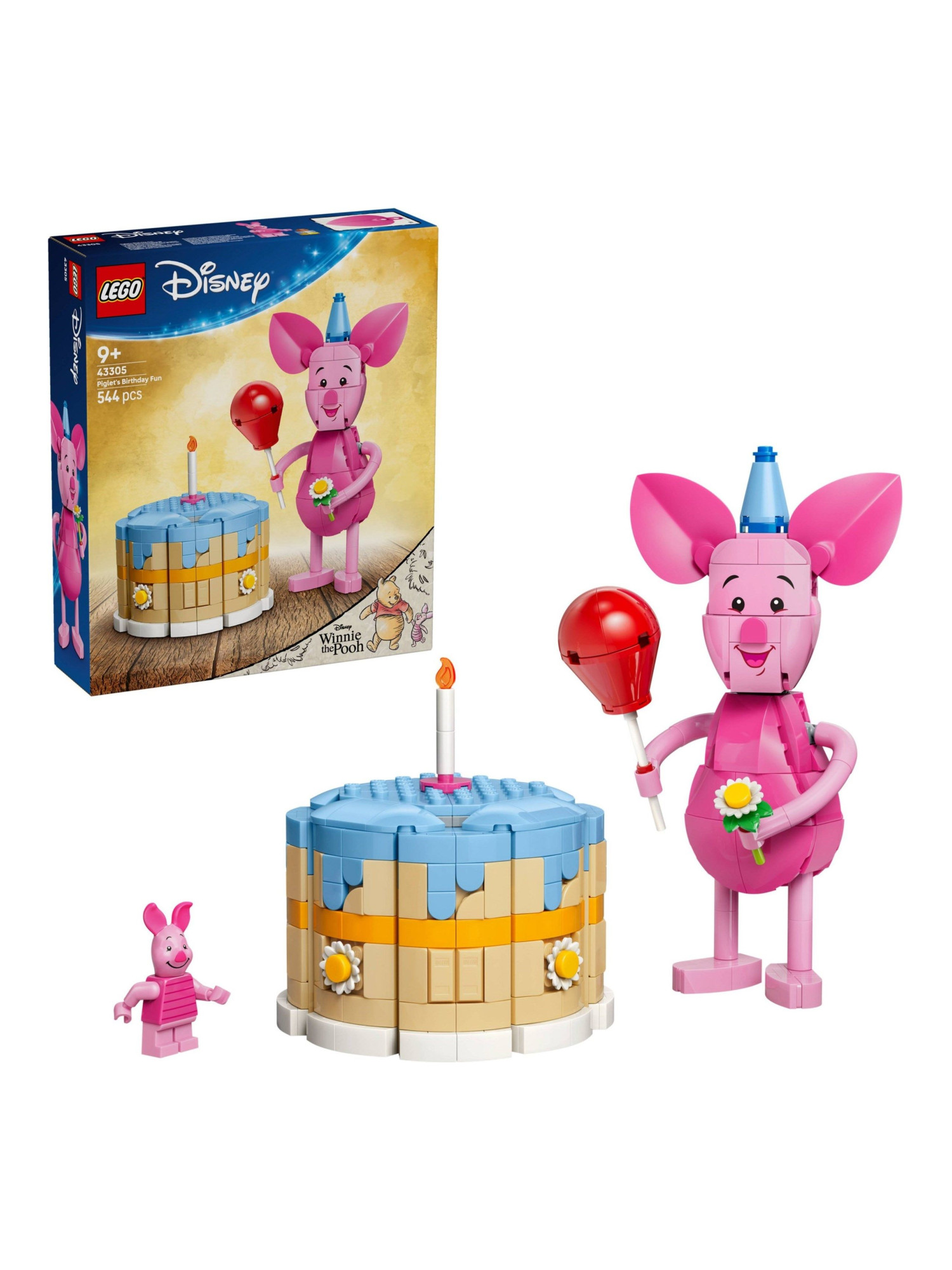 Конструктор LEGO Disney День рождения Пятачка 544 дет. - фото 4