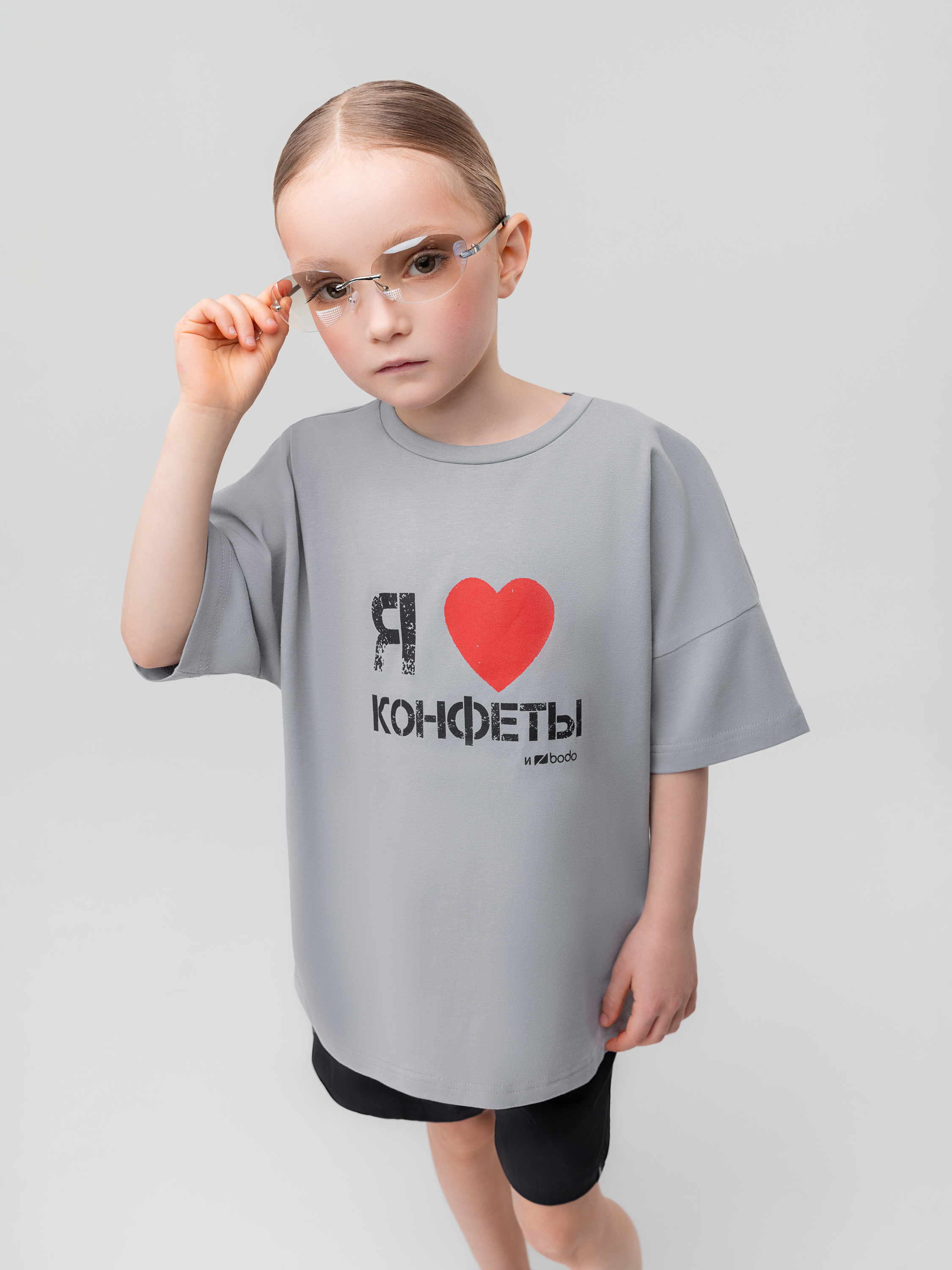 Футболка Bodo 4-475MU_светло-серый - фото 1