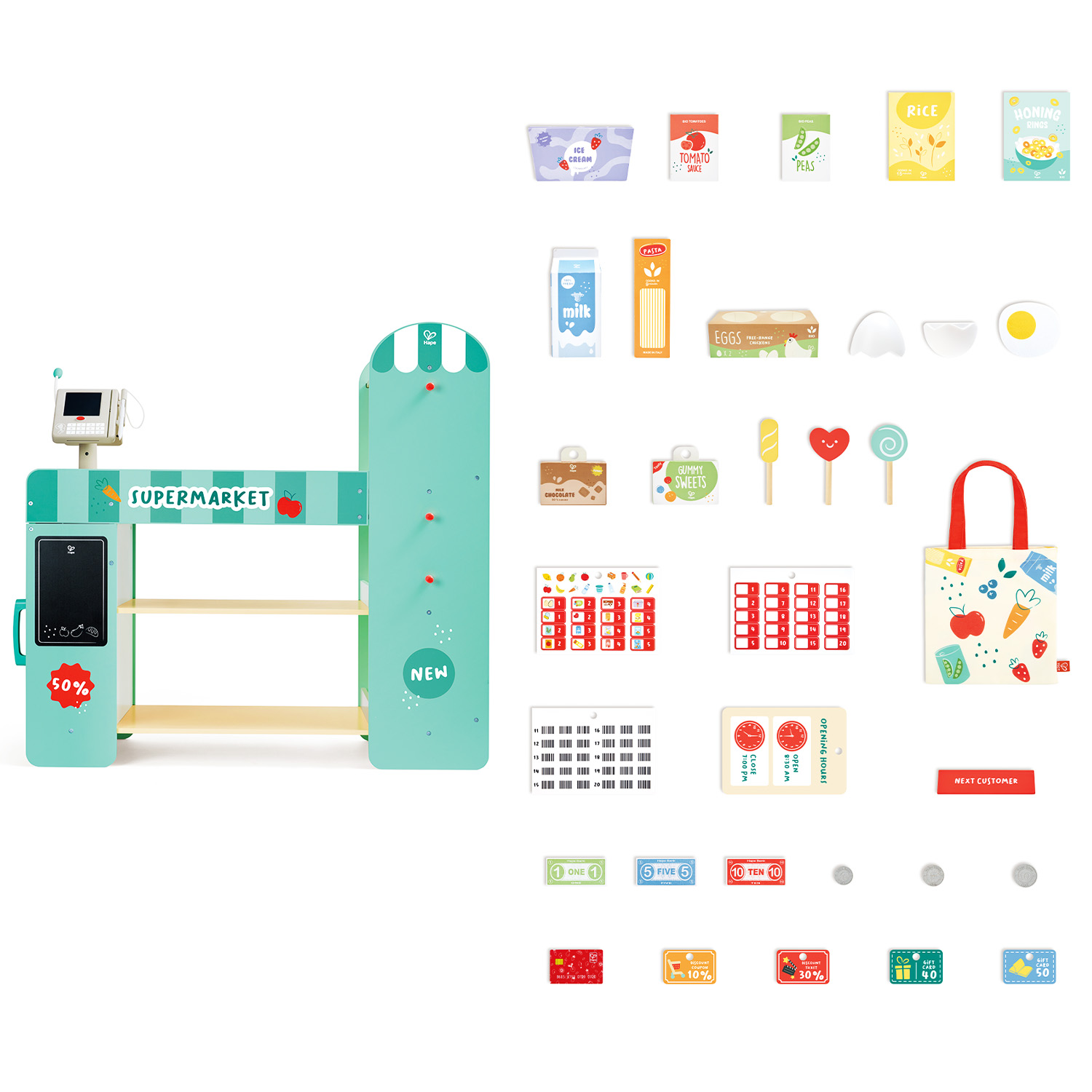 Игровой набор Hape прилавок - фото 8