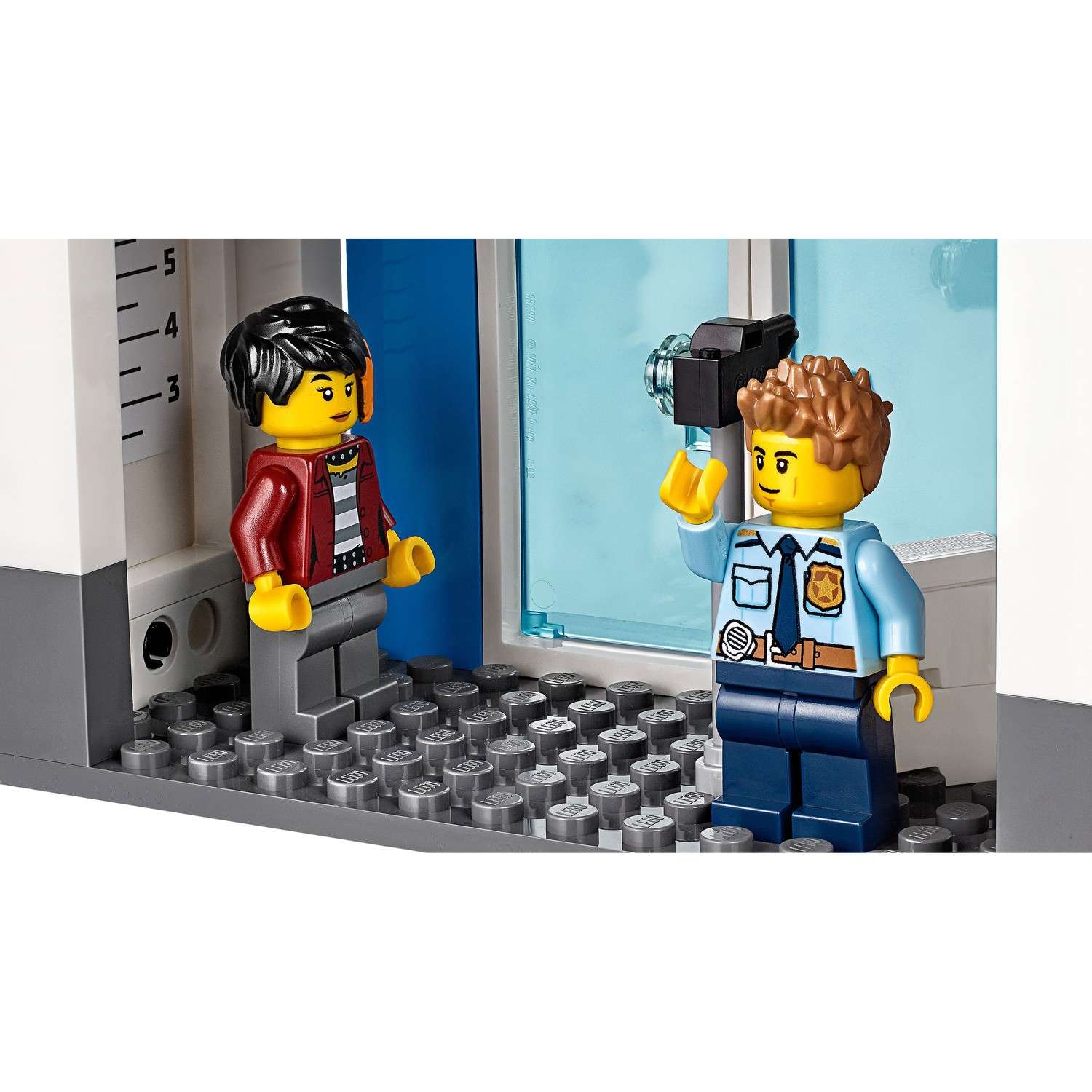 Конструктор LEGO City Police Полицейский участок блочный - фото 20