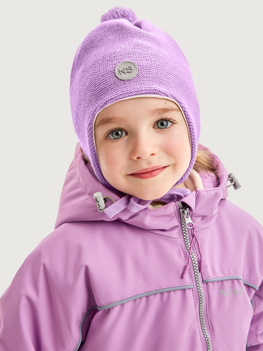 Шапка NIKASTYLE 11м20626 лаванда - фото 1