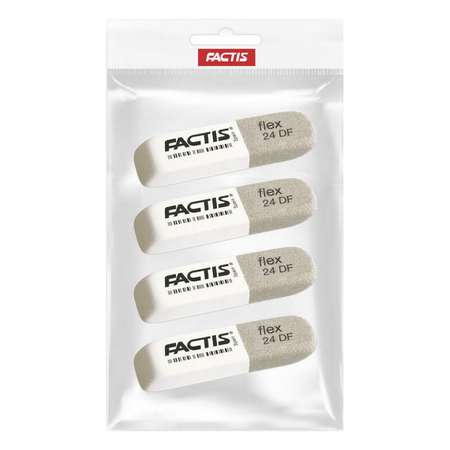Ластик FACTIS Flex 4 шт.