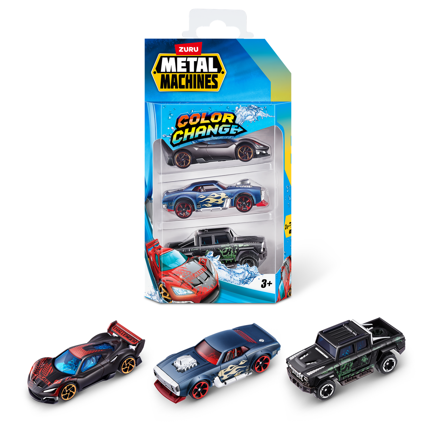 Автомобиль Metal Machines 3шт 1:64 в ассортименте 67101 - фото 13