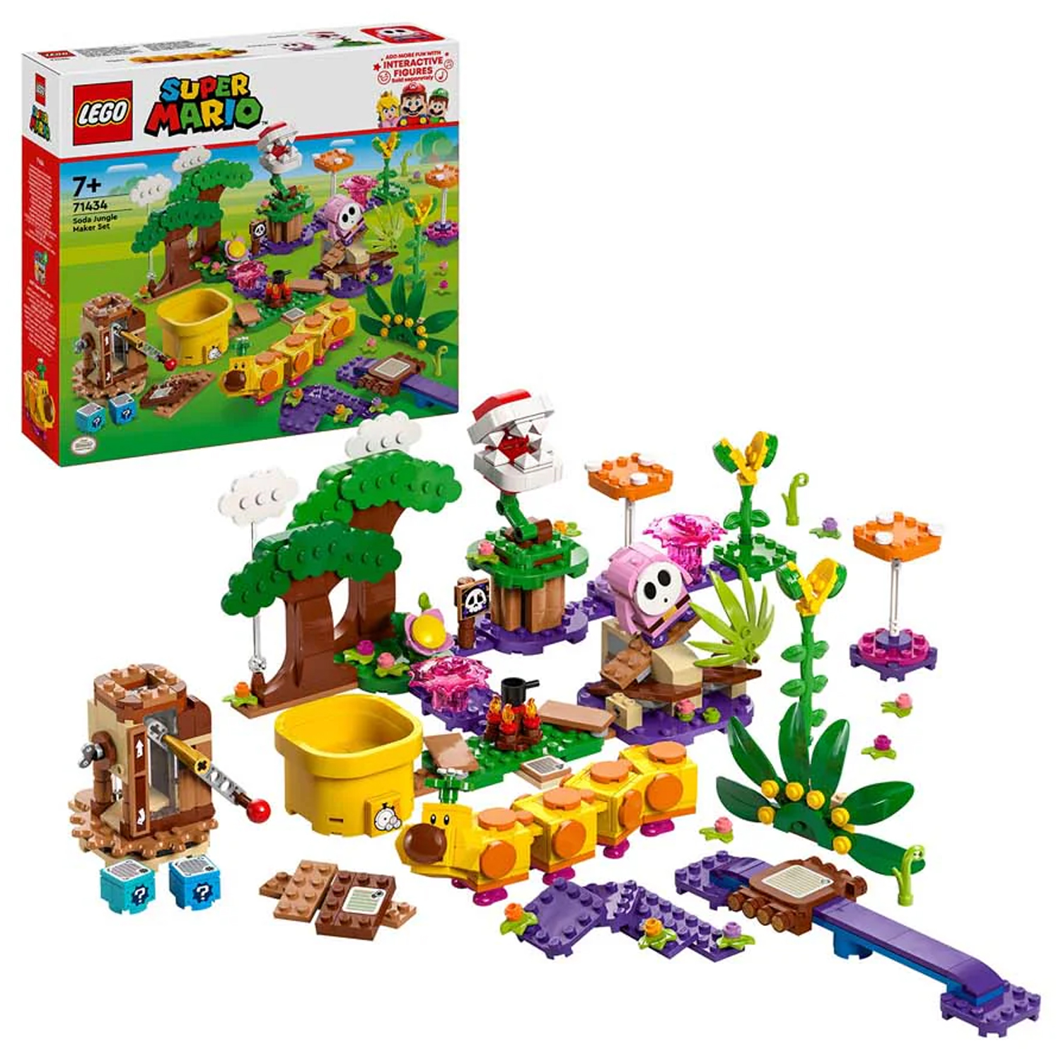 Конструктор LEGO Super Mario Джунгли блочный - фото 1