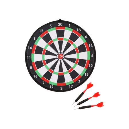 Дартс мягкий X-Match 40 см. с дротиками 3 шт.