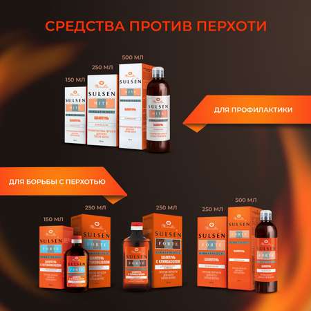 Шампунь Mirrolla Sulsen 250 мл