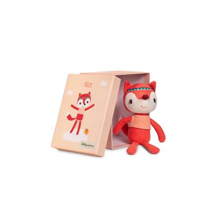 Игрушка мягкая Lilliputiens лисичка 26 см