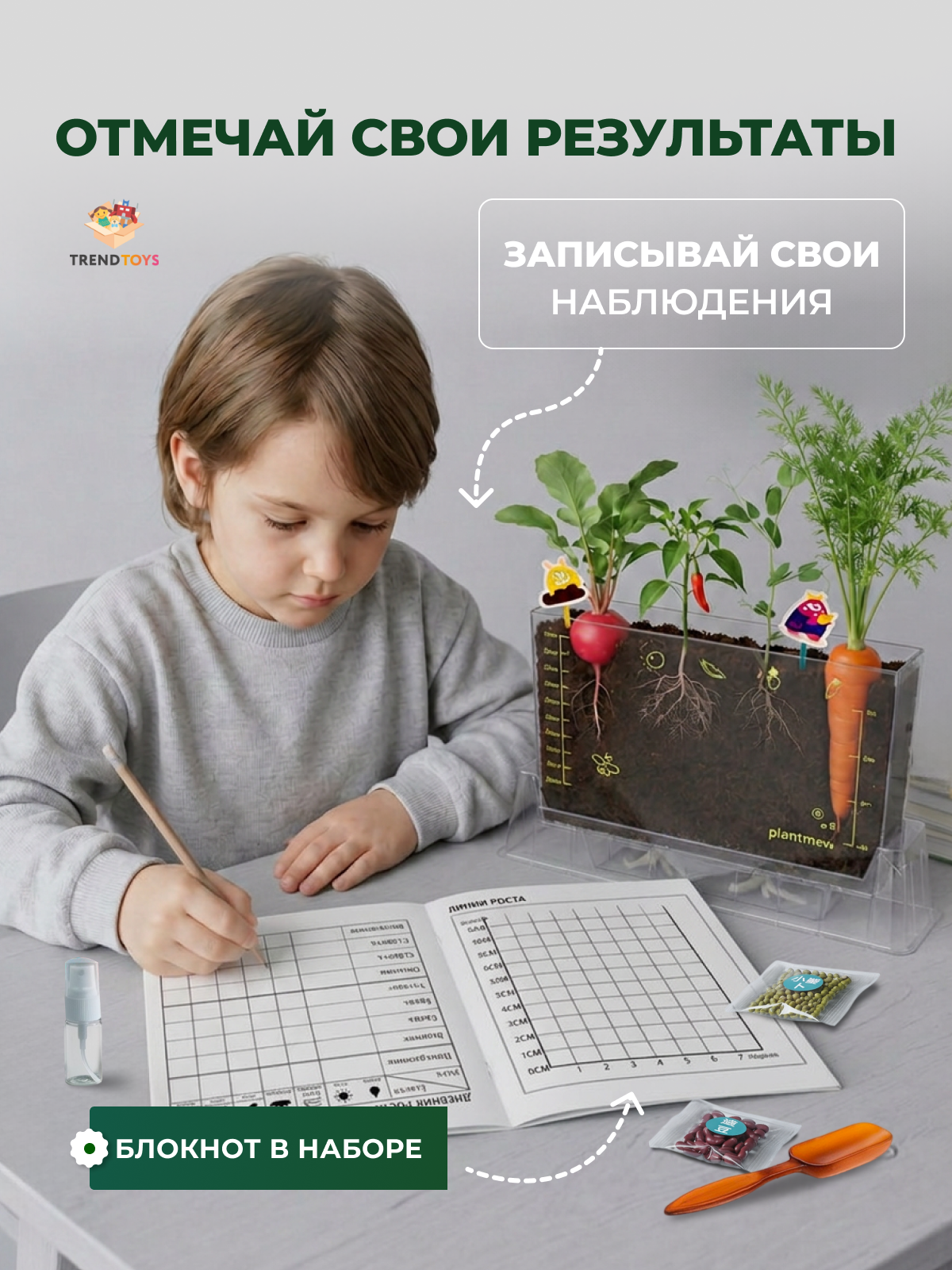 Игрушка TrendToys Набор юного садовода - фото 11