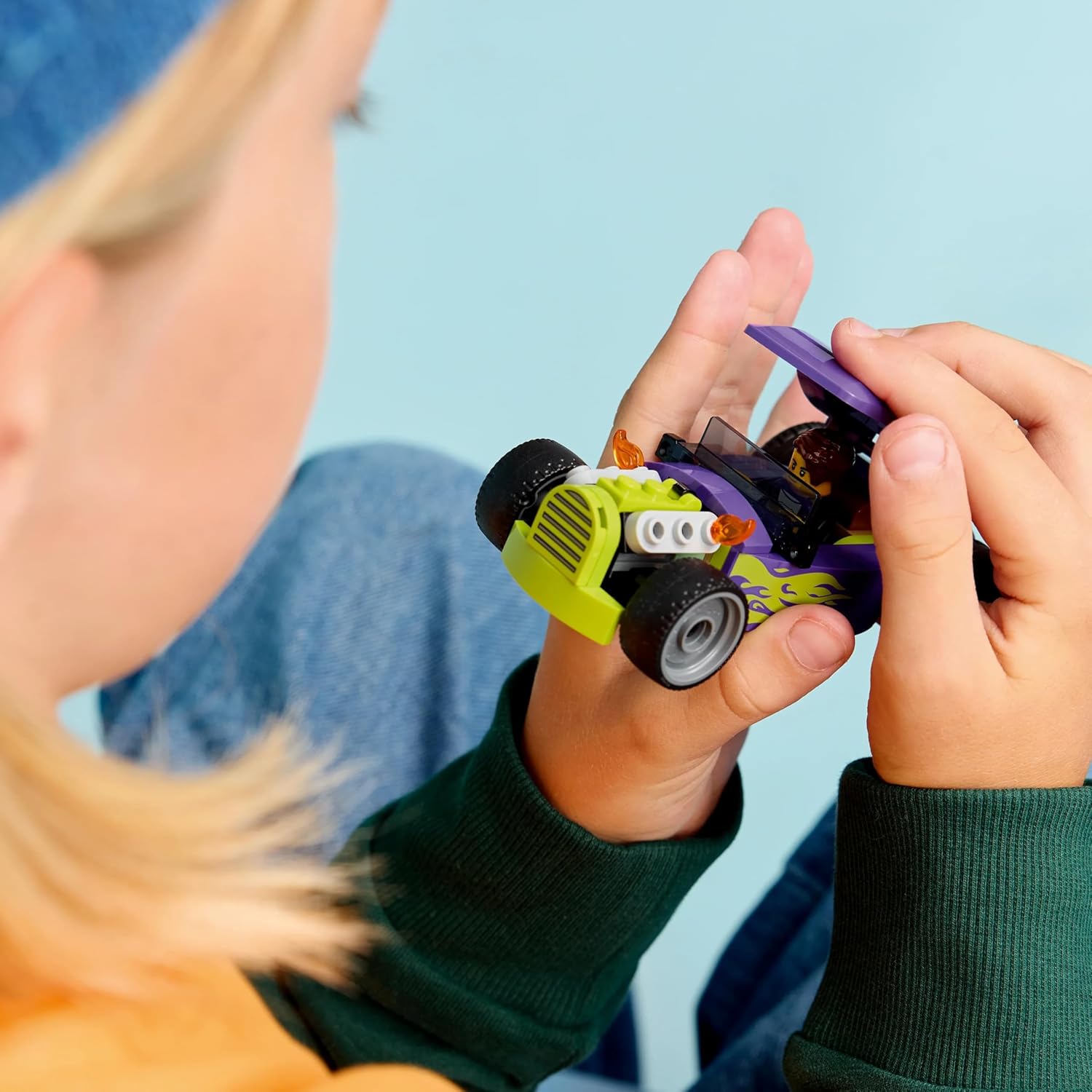 Конструктор LEGO City Гоночный автомобиль 81 дет. - фото 8