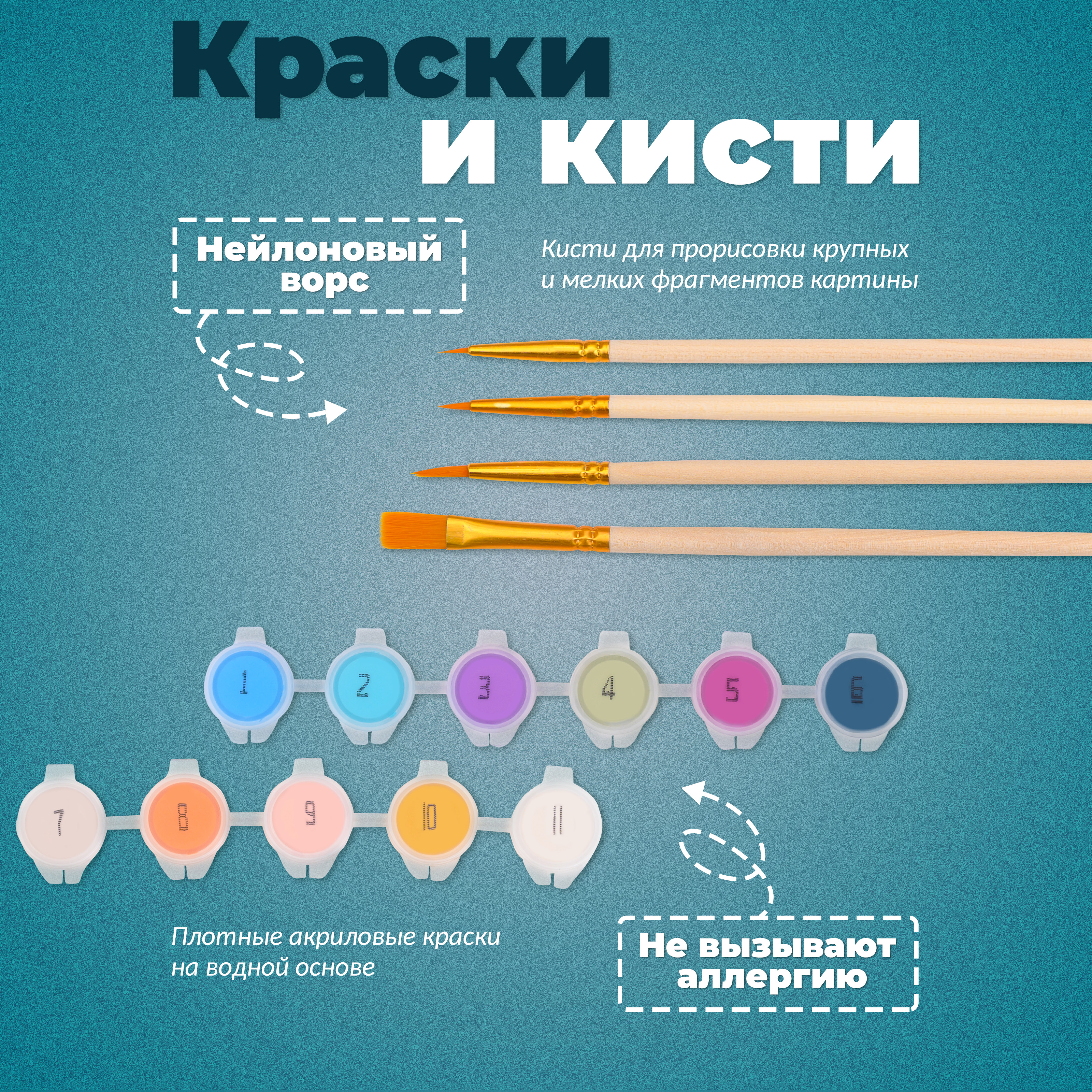 Картина по номерам UNIDEA Мемные котики в ассортименте - фото 7