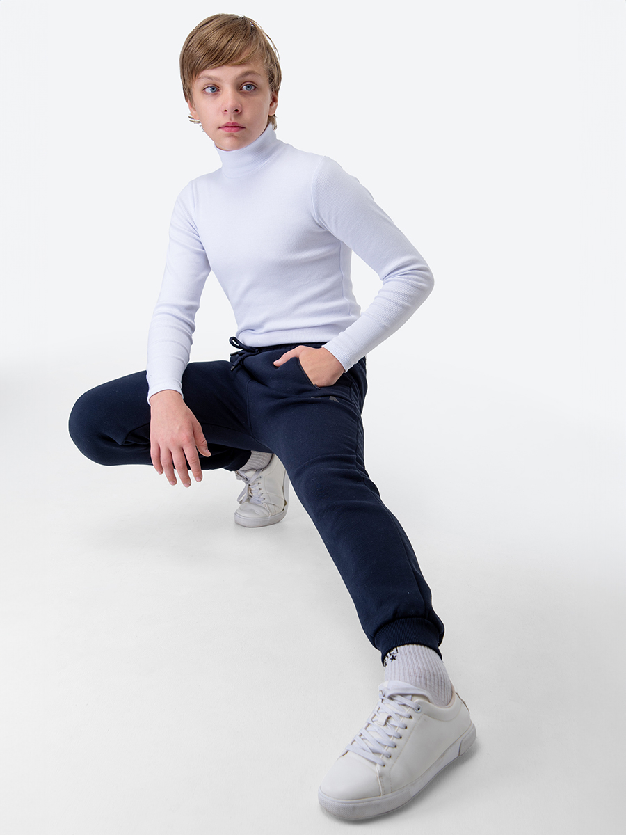 Брюки HappyFox HFJKCA305т.синий - фото 7