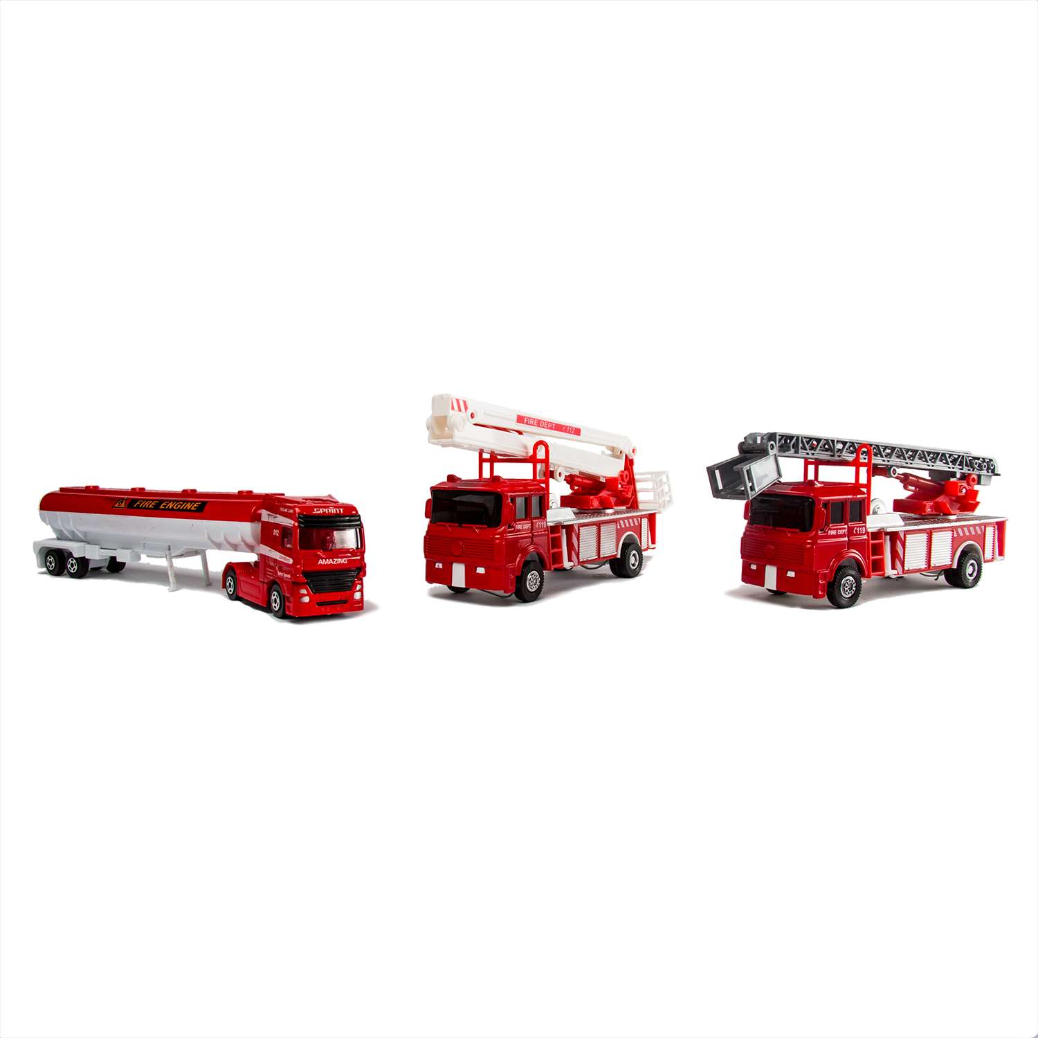 Пожарная машина Mobicaro красный MS6514 - фото 4
