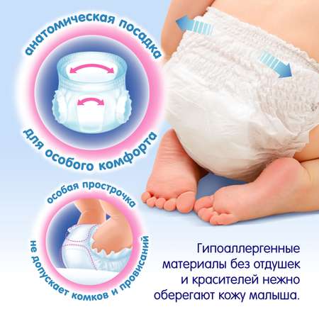Трусики MANU M (6-11 кг) 60 шт.