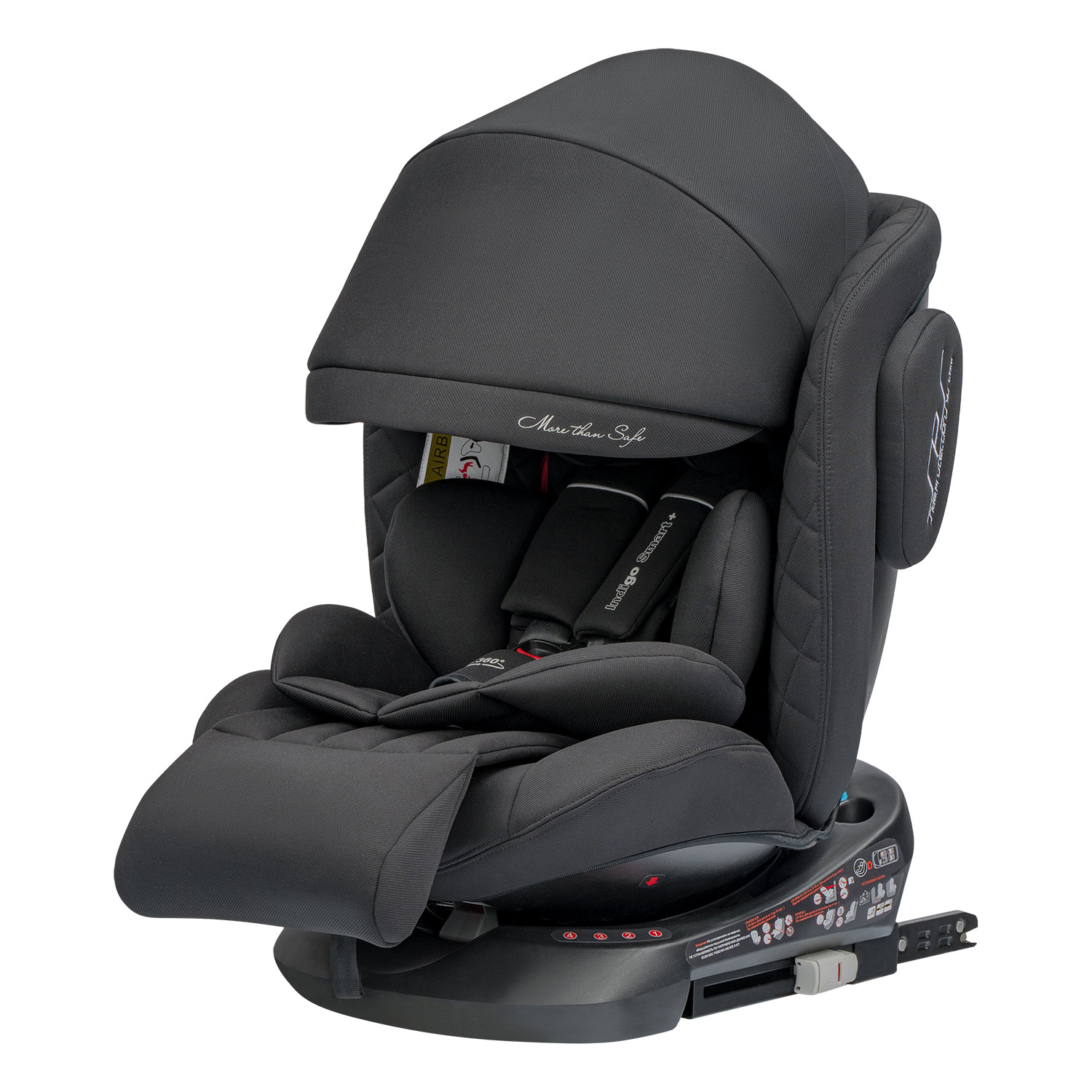 Автокресло Indigo SMART Isofix 0+/1/2/3 (0-36 кг) - фото 2