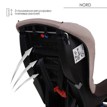 Автокресло Babyton Nord Mokko 0+/1 (0-18 кг)