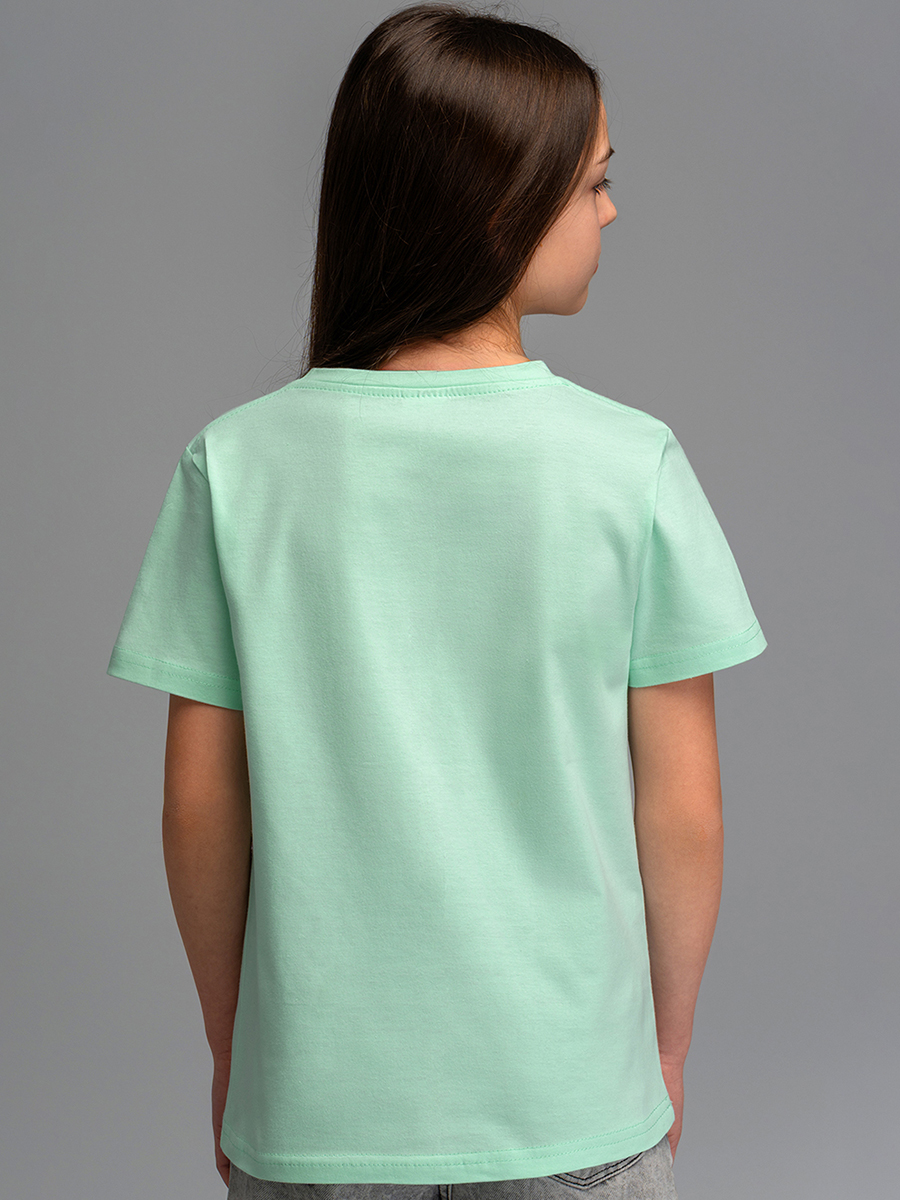 Футболка HappyFox HF66031Dкотики.ментоловый - фото 4