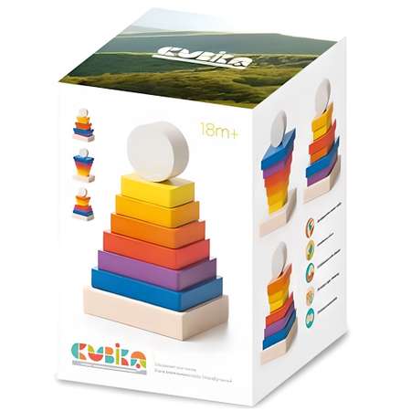 Игрушка Cubika пирамидка