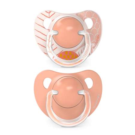 Пустышка Suavinex силикон ортодонтическая от 18 мес. 2 шт.