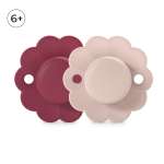 Пустышка Suavinex силикон ортодонтическая от 6 мес. 2 шт.