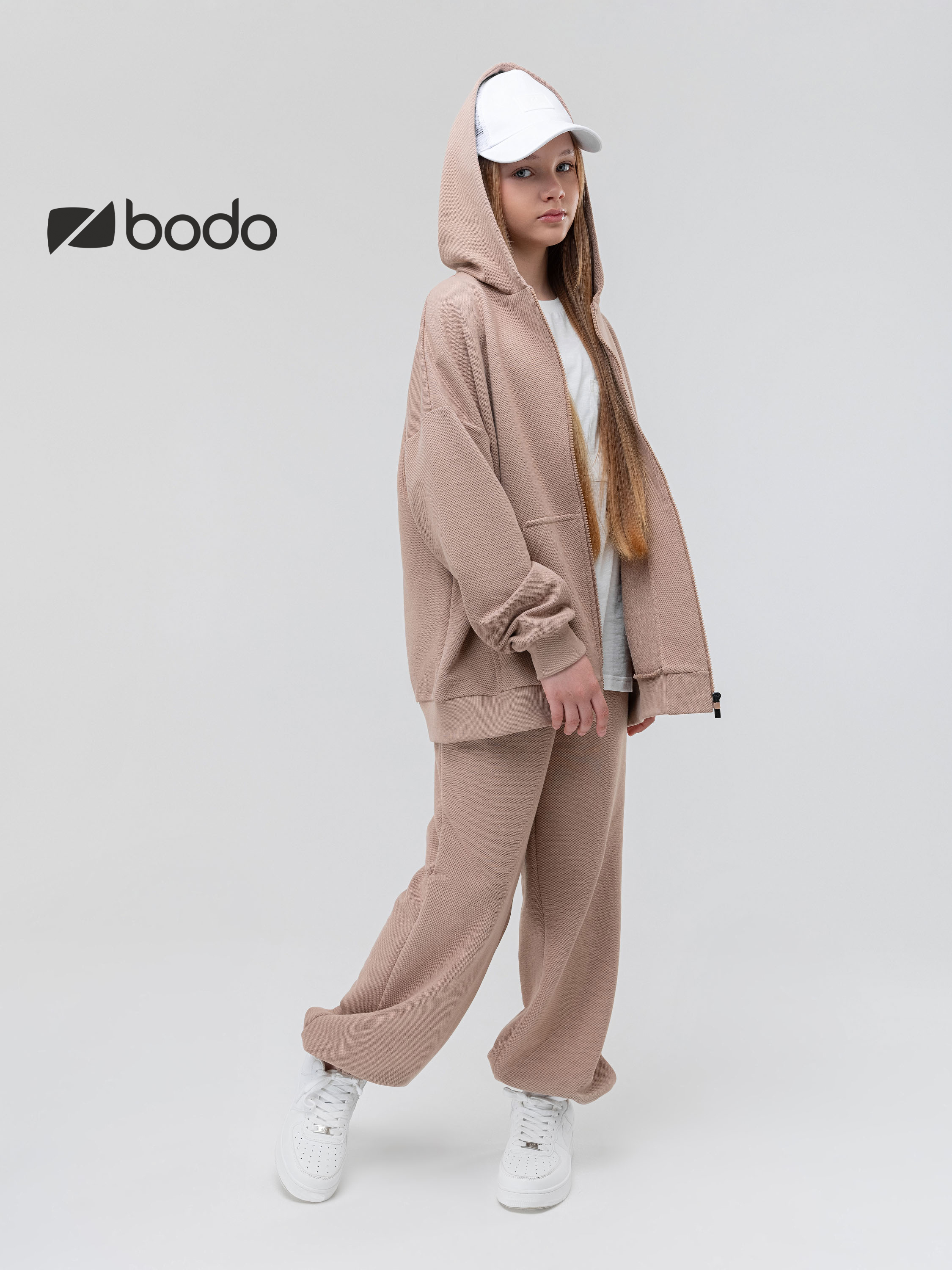 Костюм спортивный Bodo 46-164MU_какао - фото 2