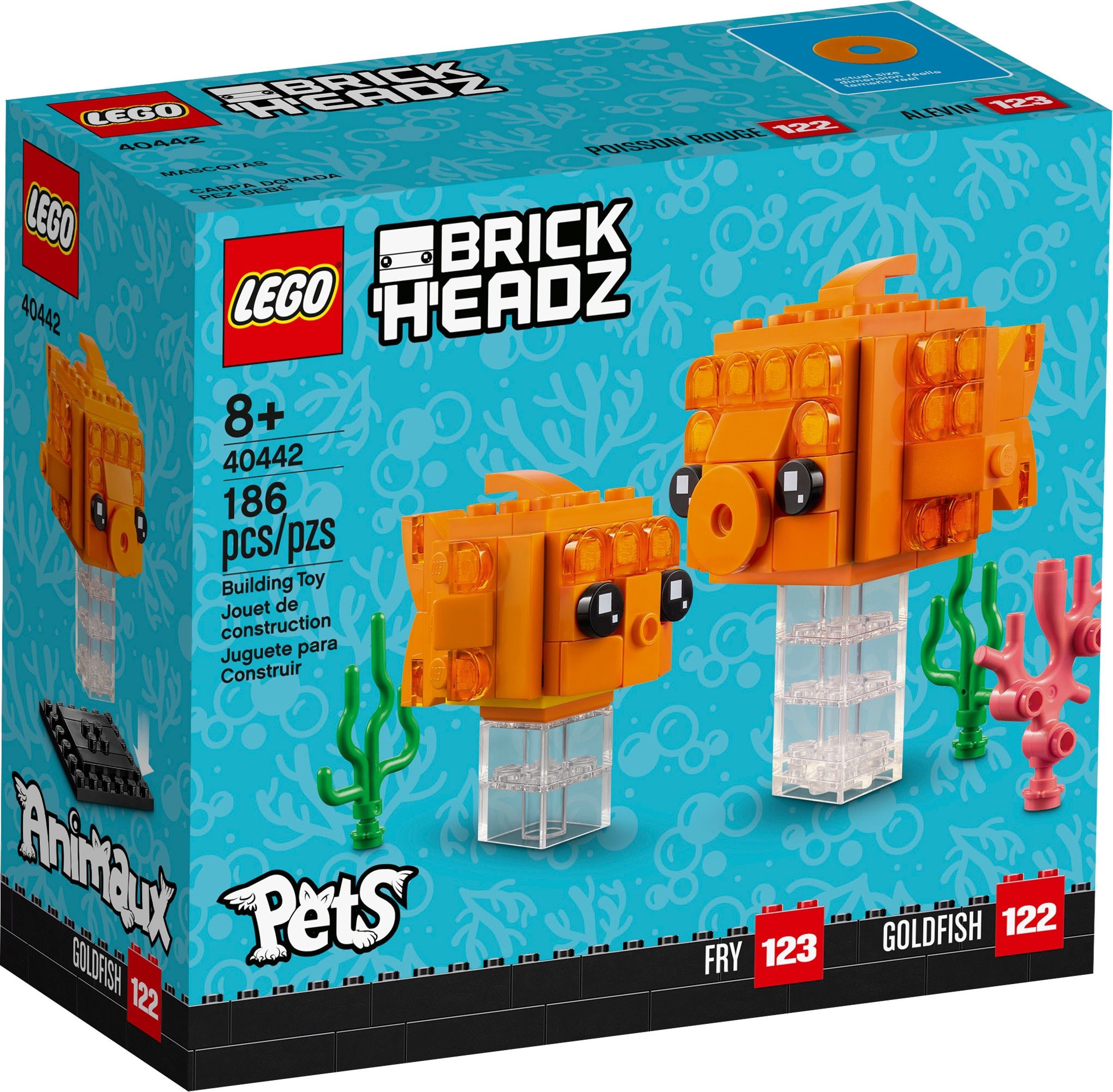 Конструктор LEGO BrickHeadz 40442 186 дет. - фото 1