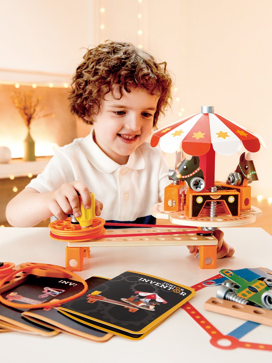 Конструктор Hape Фантазия деревянный 73 дет. - фото 2