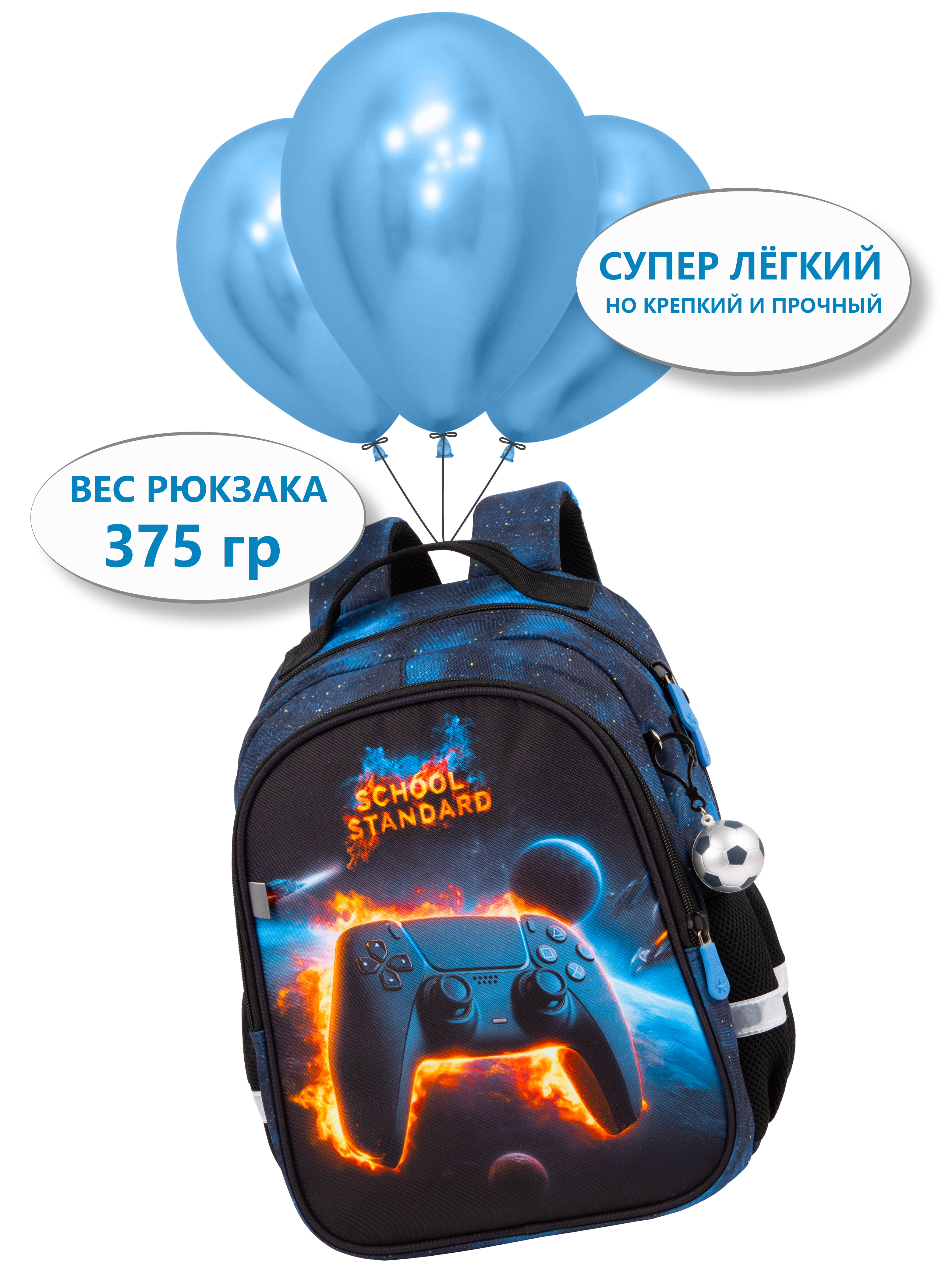 Рюкзак School Standard школьный для мальчика 8в1 - фото 2
