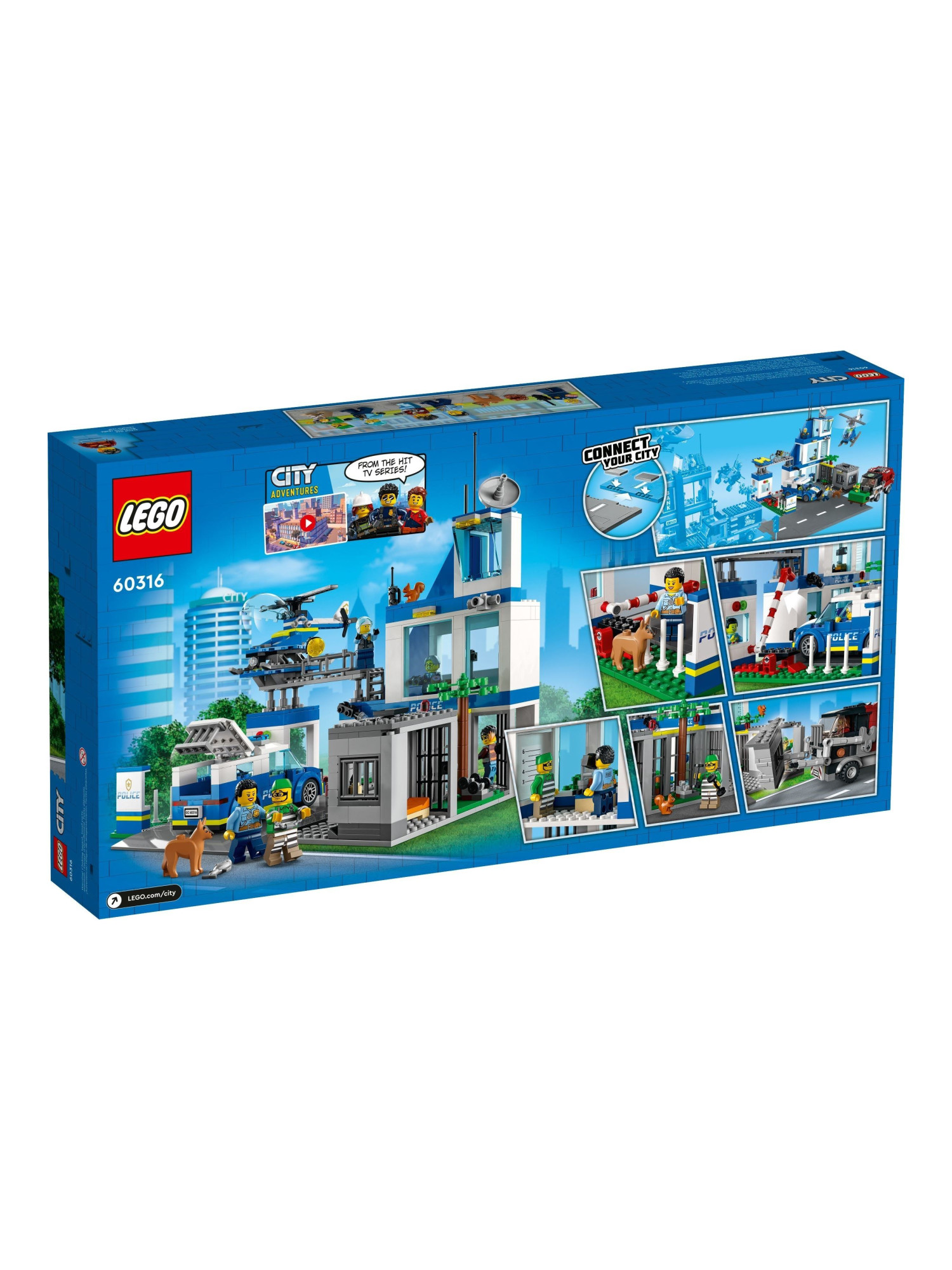 Конструктор LEGO City Полицейский участок 668 дет. - фото 2