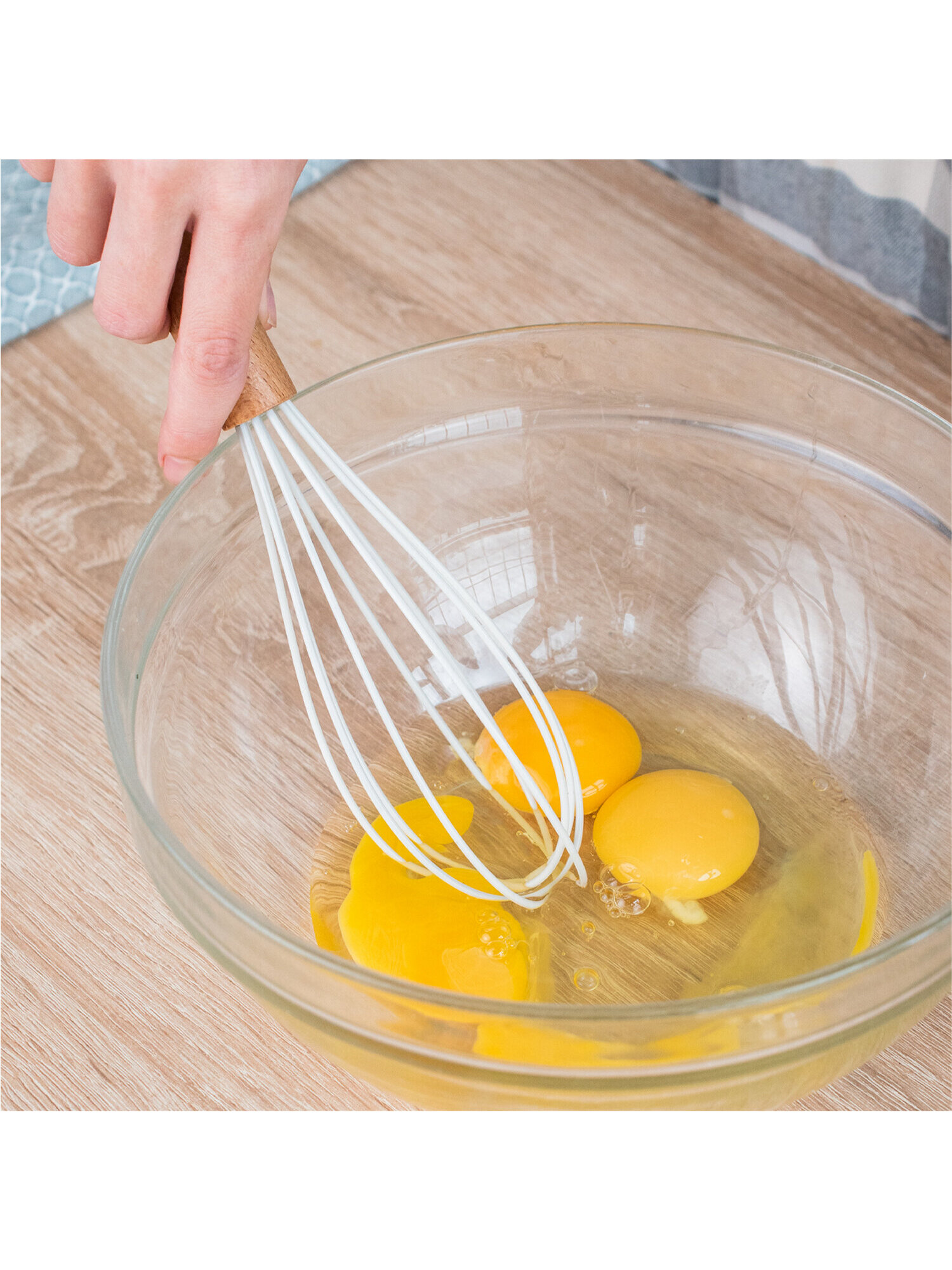 Набор кухонных принадлежностей DASWERK силиконовые с деревянными ручками 12 в 1 - фото 13