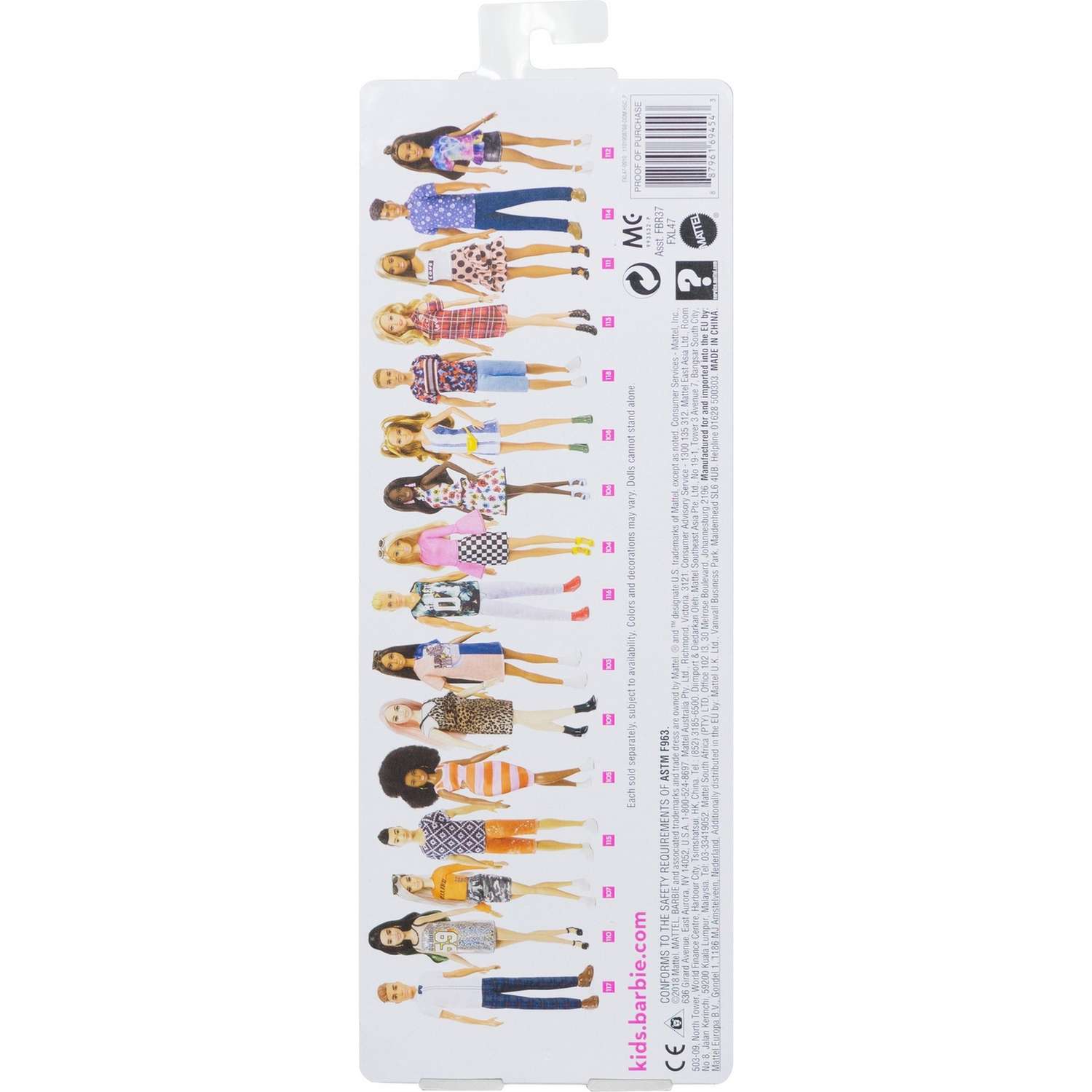 Кукла модельная Barbie FBR37 - фото 4