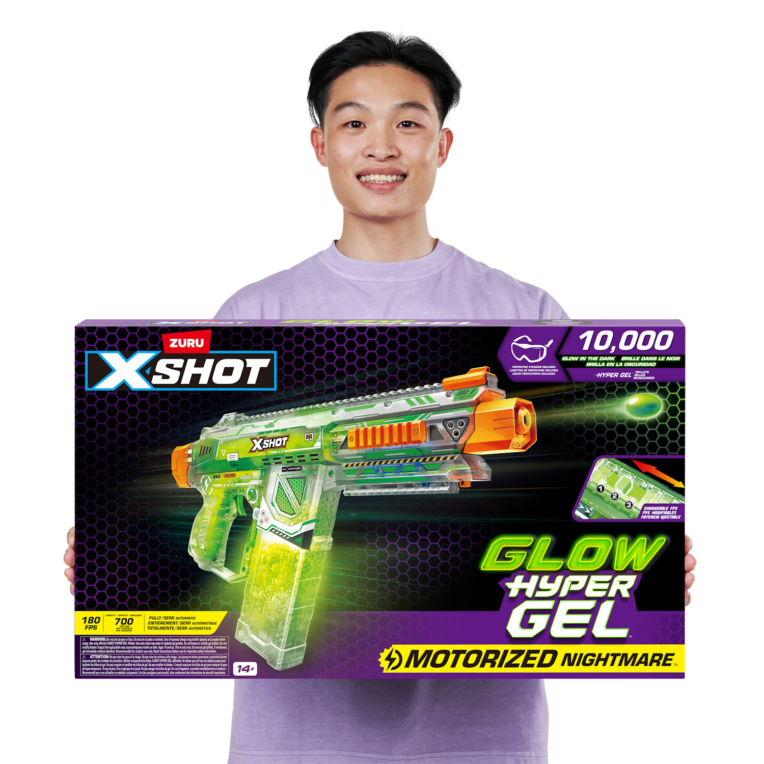 Бластер Zuru XSHOT hyper gel большой - фото 7