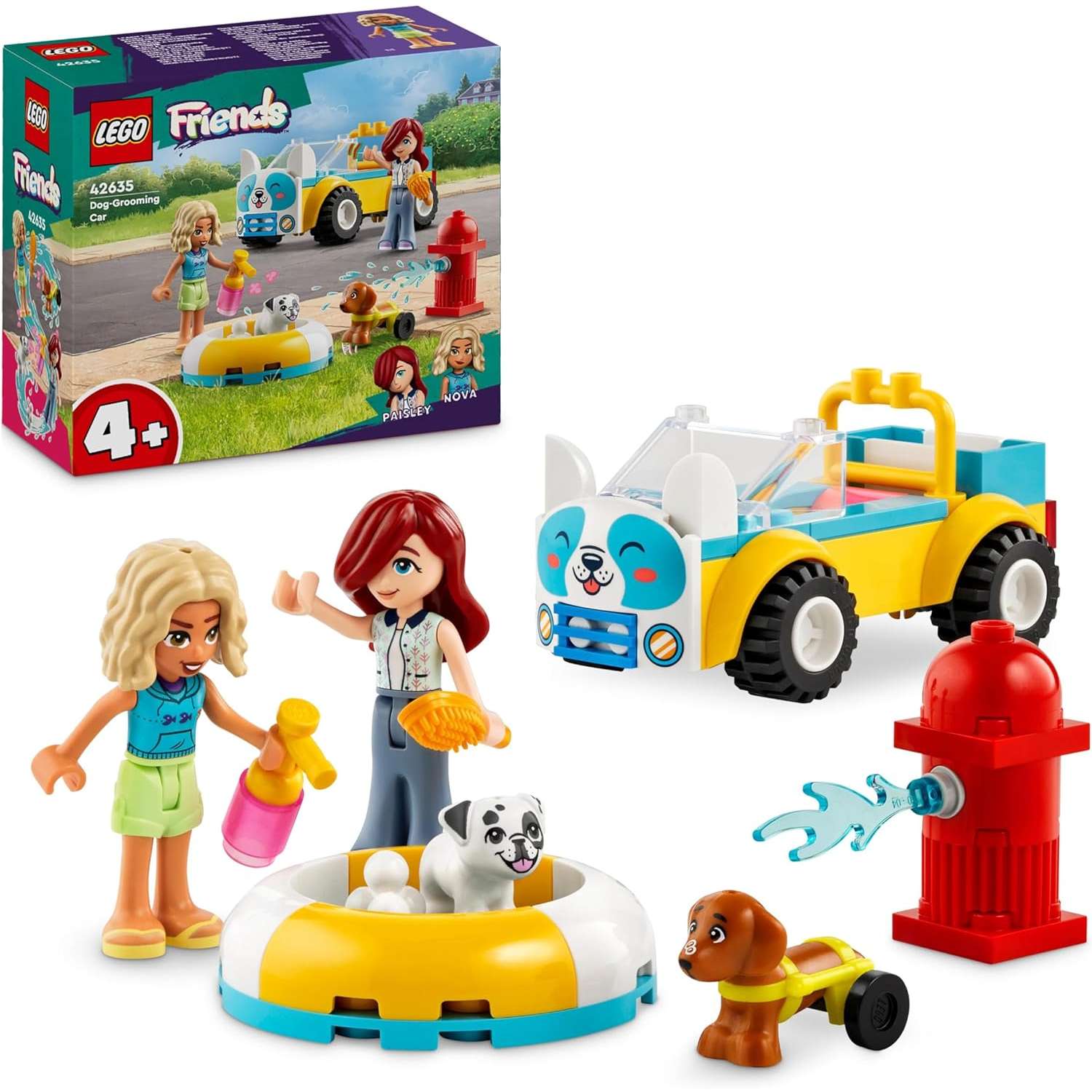 Конструктор LEGO Friends Машина для ухода за собаками 60 дет. - фото 1
