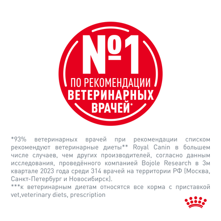 Корм для собак ROYAL CANIN Gastro Intestinal GI25 при нарушениях пищеварения 2кг