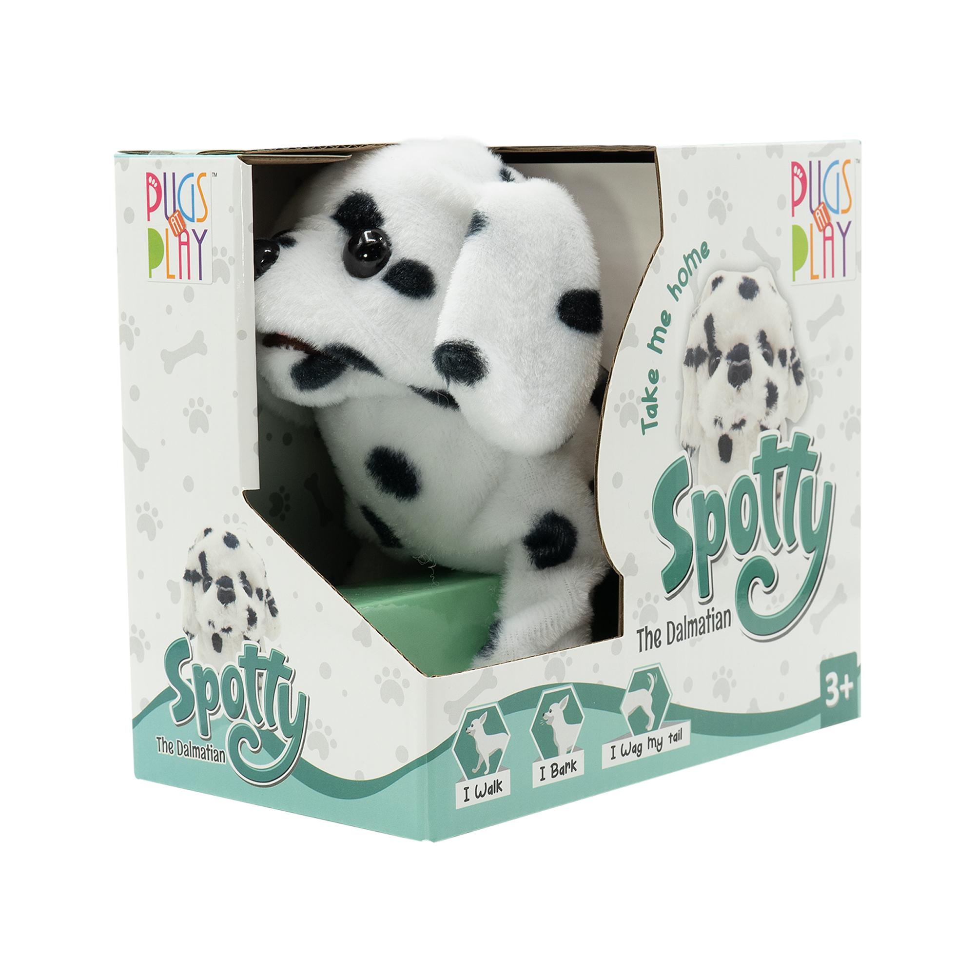 Игрушка PUGS AT PLAY Щенок Спотти - фото 2