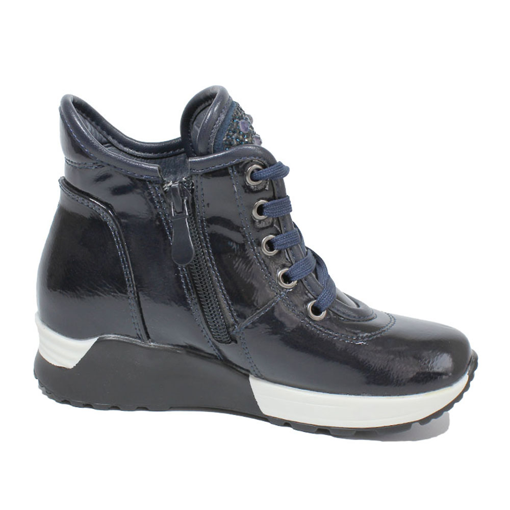 Ботинки Europen F6-21-SV EUROPEN Ботинки для девочки,синий - фото 2