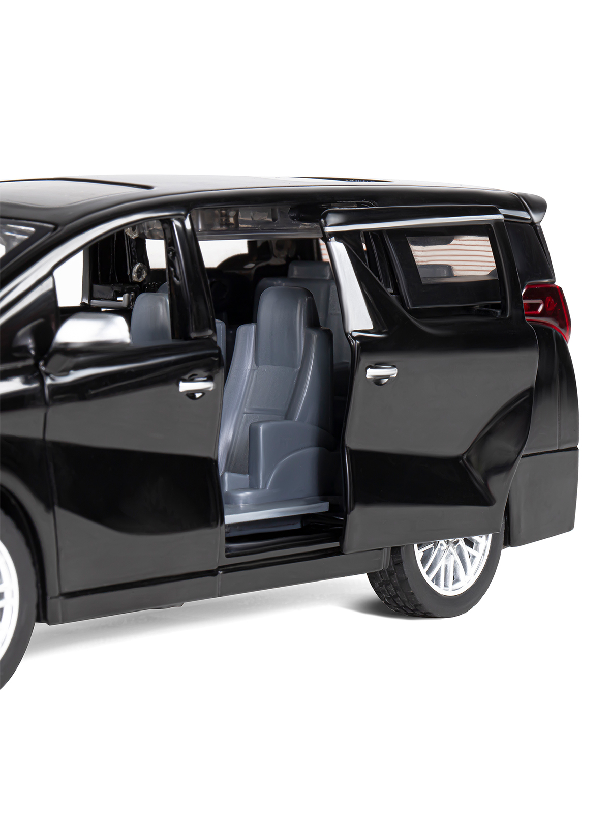 Автомобиль АВТОпанорама Toyota Alphard 1:29 JB1251405 - фото 10