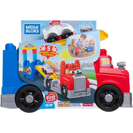 Конструктор Mega Bloks Большая машинка для гонок сборная игровая модель