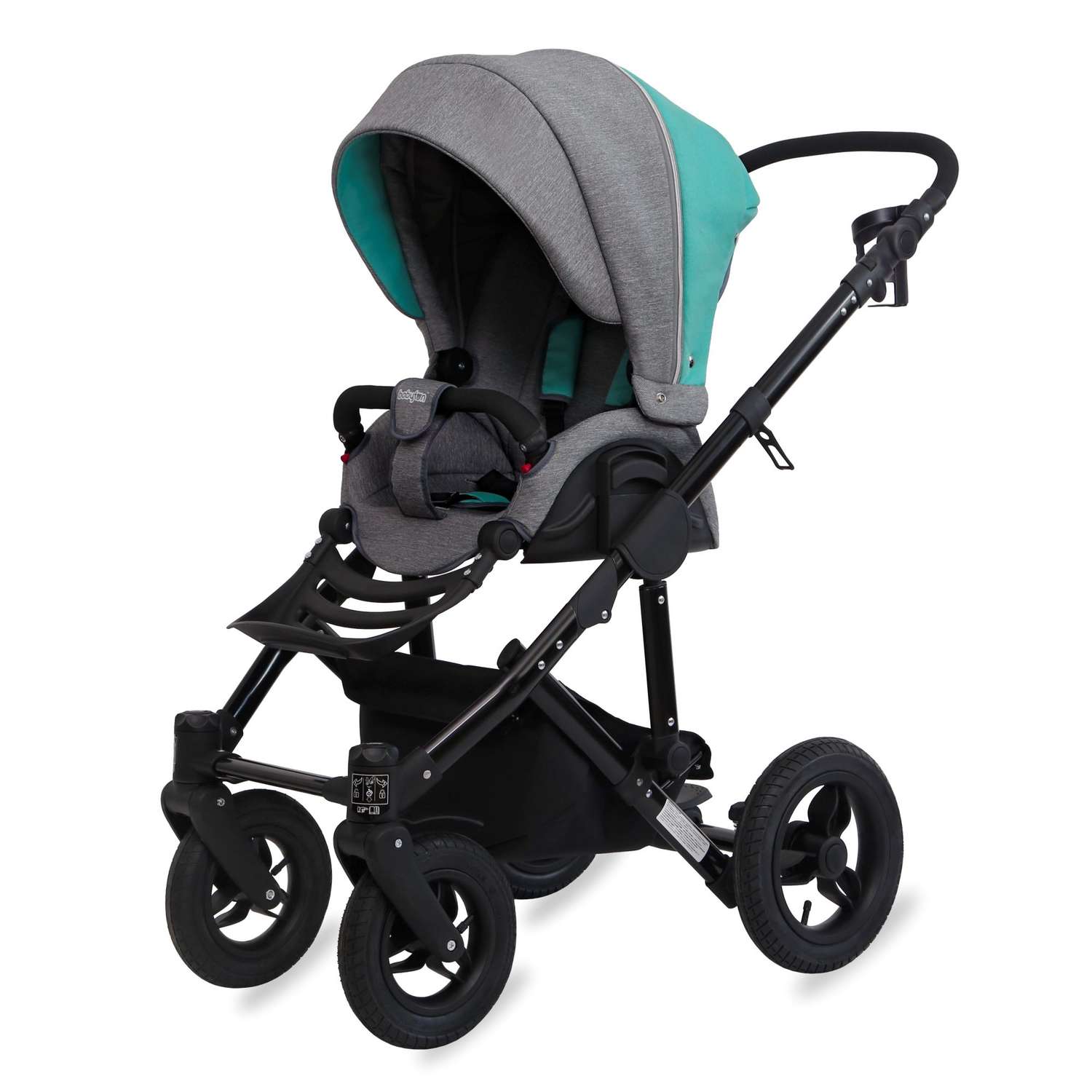 Коляска 2в1 Babyton Rio Silver - фото 5