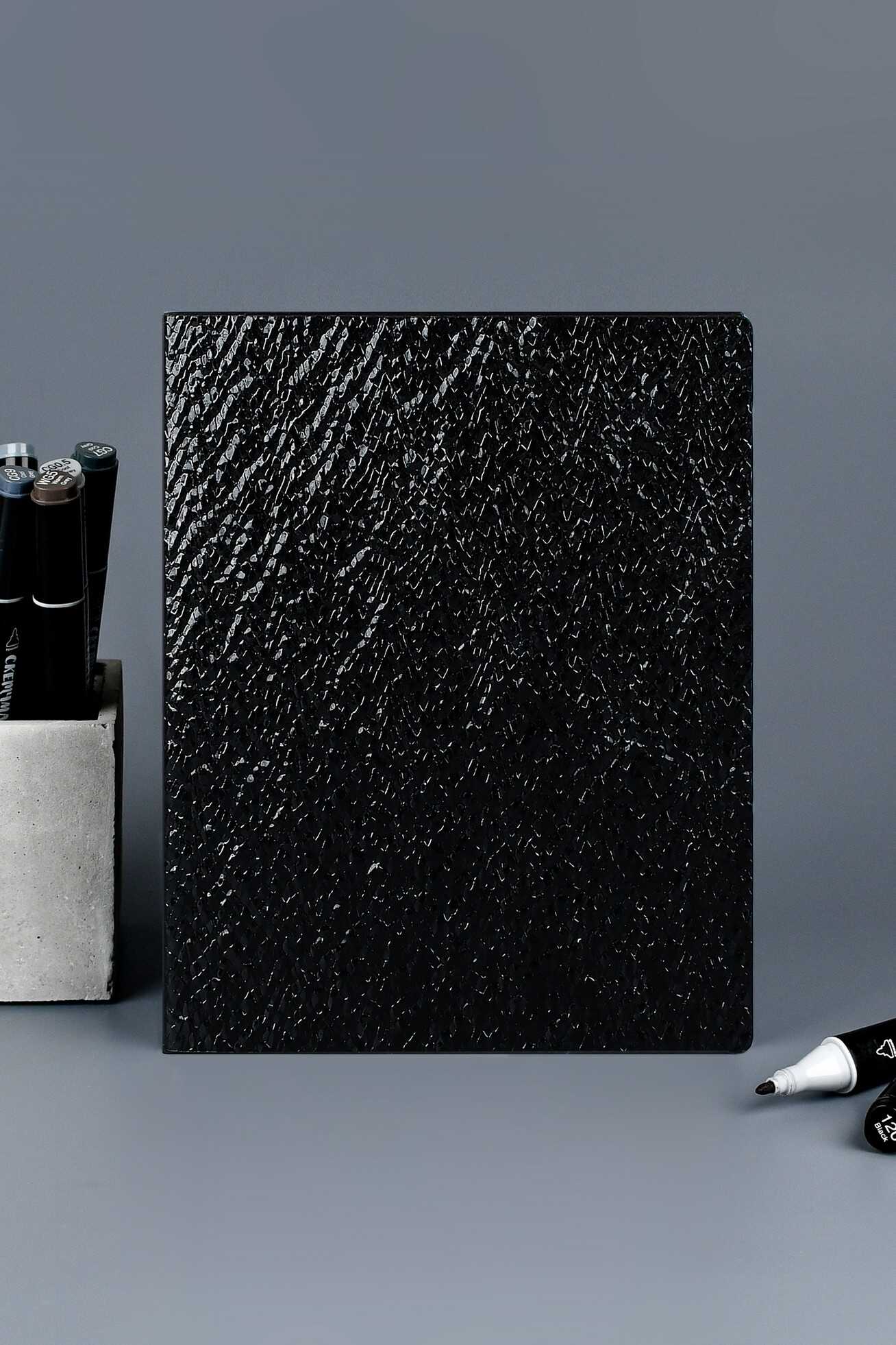 Изображение товара Дневник школьный Феникс + Блеск черный А5+ 48 л