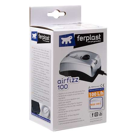 Компрессор для аквариумов Ferplast Airfizz 100