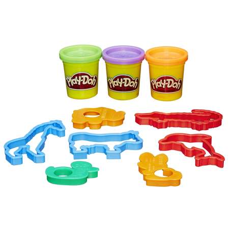 Пластилин Play-Doh Ведерочко Животные
